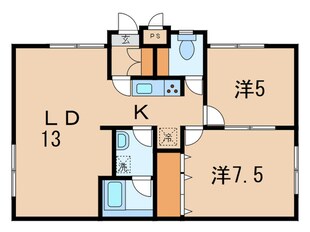 メゾンドアイの物件間取画像